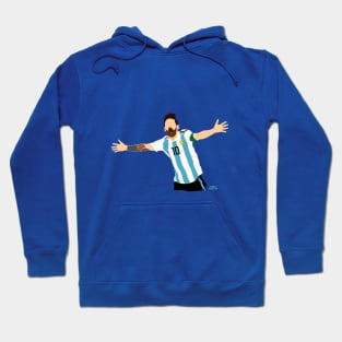 Lionel Messi Argentina 18 Hoodie